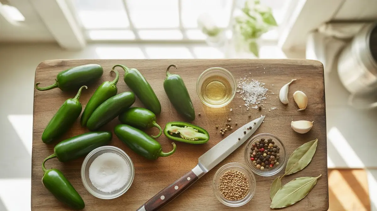 Pickled Jalapenos Recipe - preparation and ingredients
