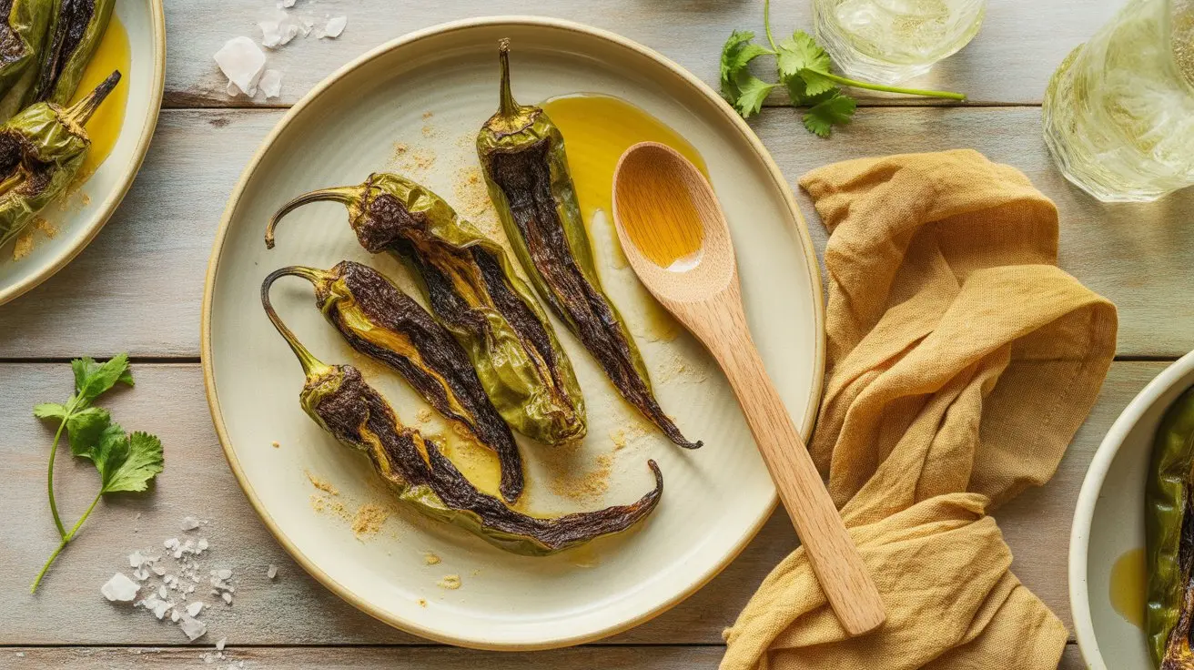 Roasted Hatch Chiles recipe - finished dish ready to serve