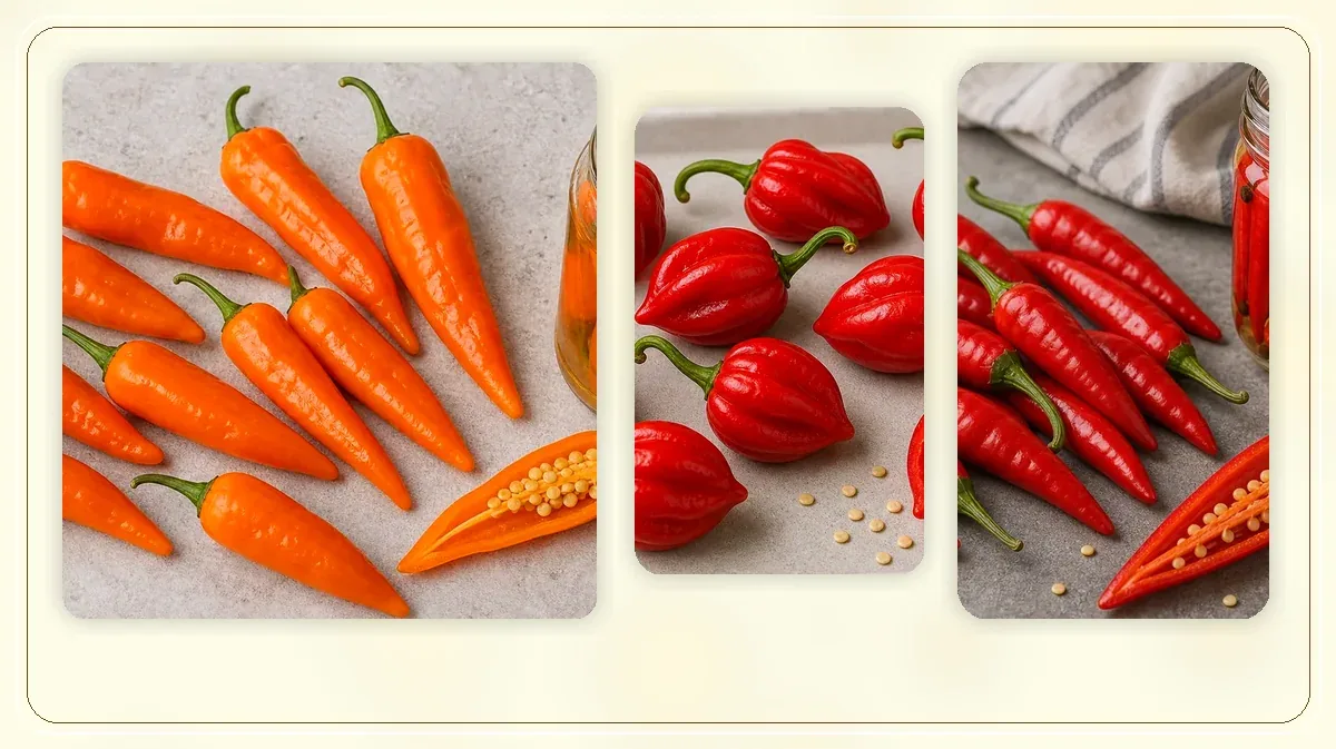Aji Charapita in-post substitute comparison with similar pepper options