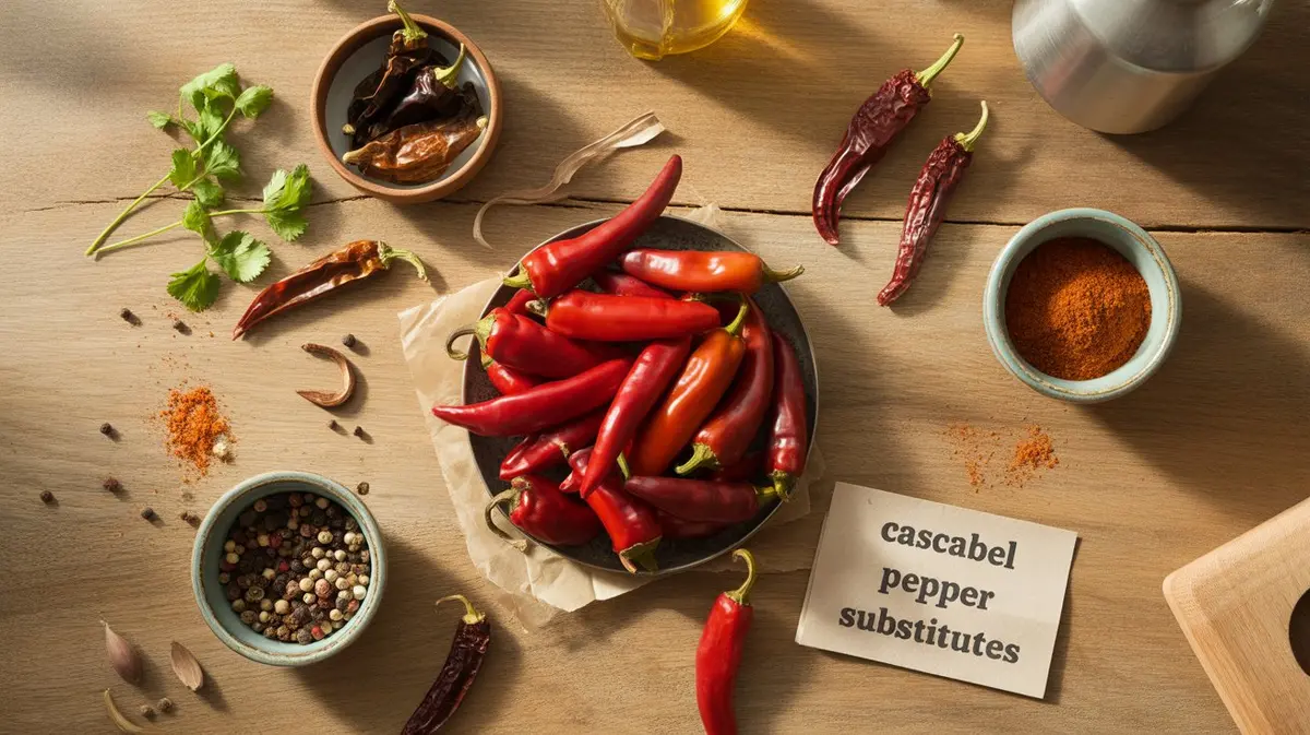 Comparison of Cascabel Pepper with similar peppers for substitution