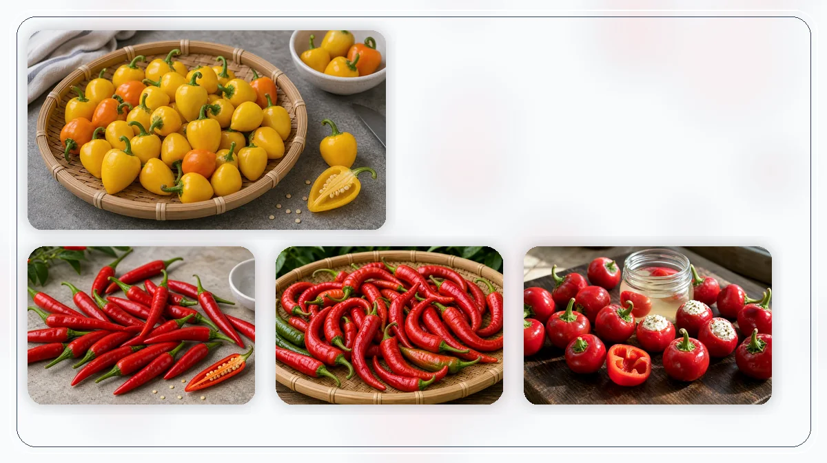 Cascabel Pepper in-post substitute comparison with similar pepper options