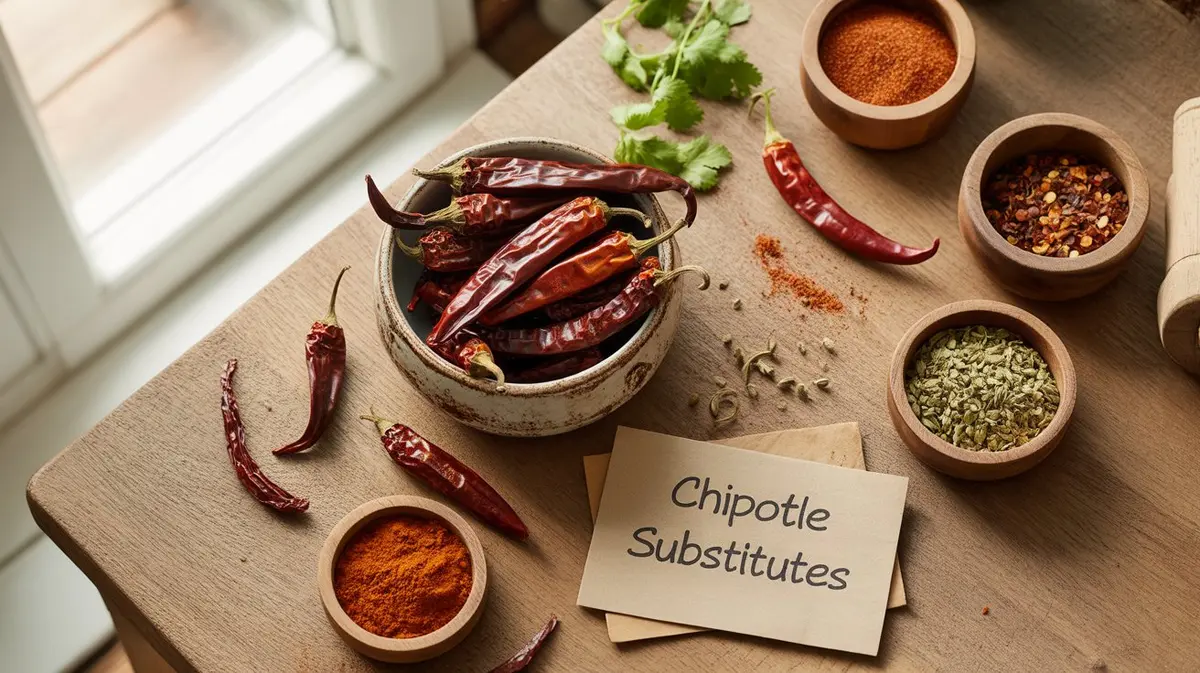 Comparison of Chipotle Pepper with similar peppers for substitution