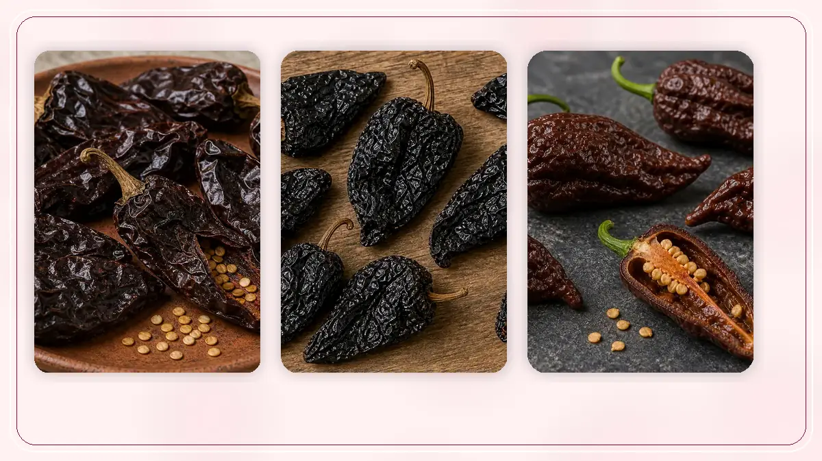 Chocolate Bhutlah in-post substitute comparison with similar pepper options