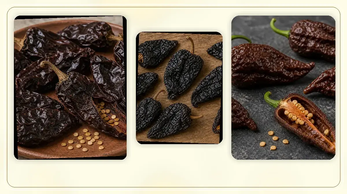 Chocolate Habanero in-post substitute comparison with similar pepper options