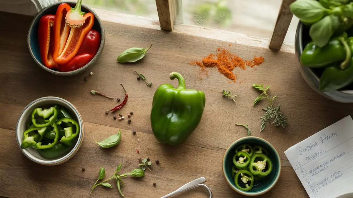 Comparison of Cubanelle Pepper with similar peppers for substitution