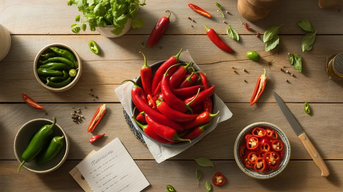 Comparison of Fresno Pepper with similar peppers for substitution