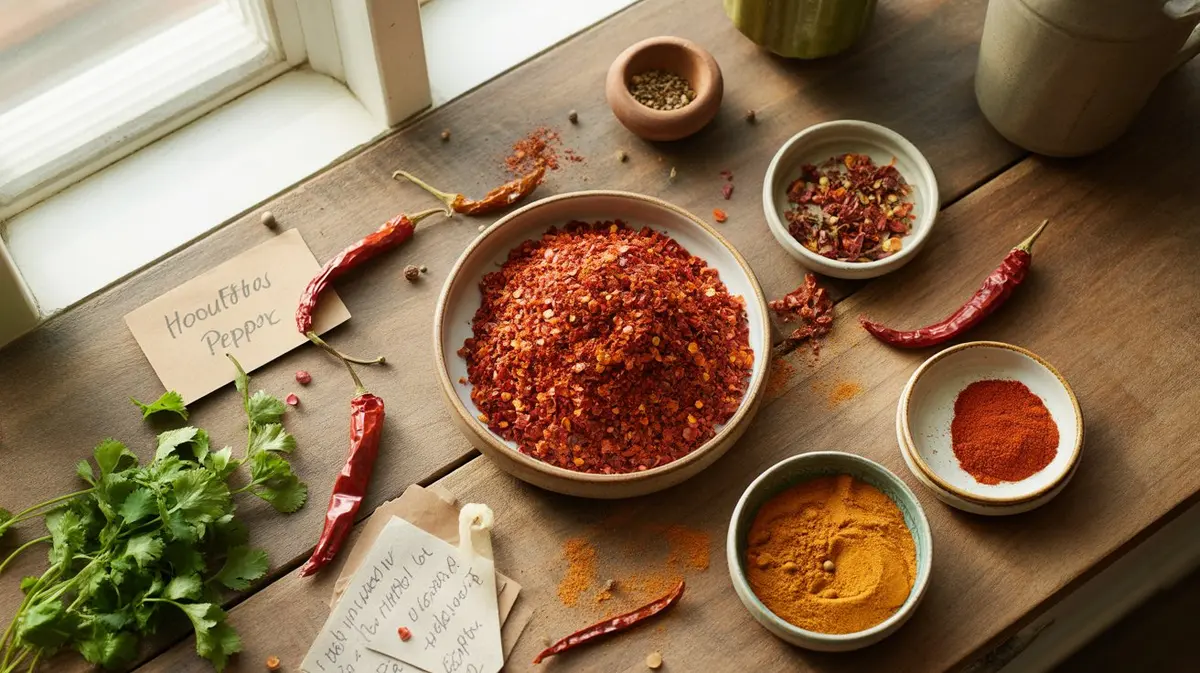 Comparison of Gochugaru with similar peppers for substitution