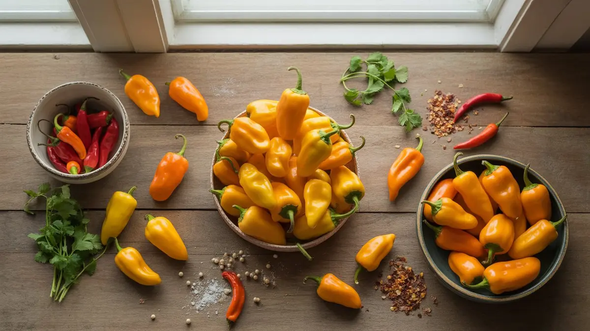 Comparison of Manzano Pepper with similar peppers for substitution