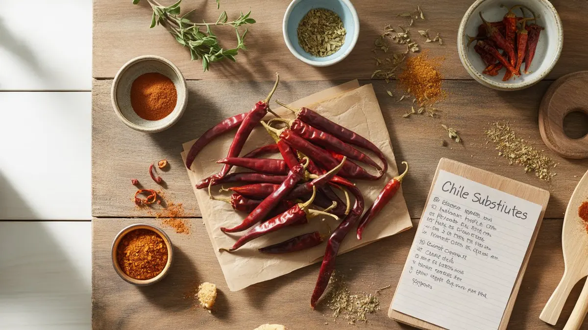 Comparison of New Mexico Chile with similar peppers for substitution