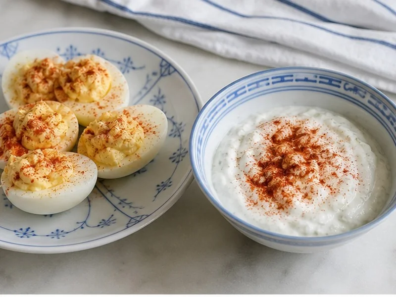 Paprika alternatives used in a creamy dish