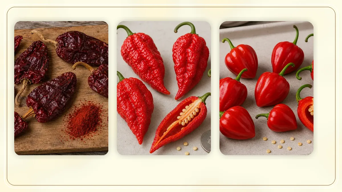 Pimento Pepper in-post substitute comparison with similar pepper options