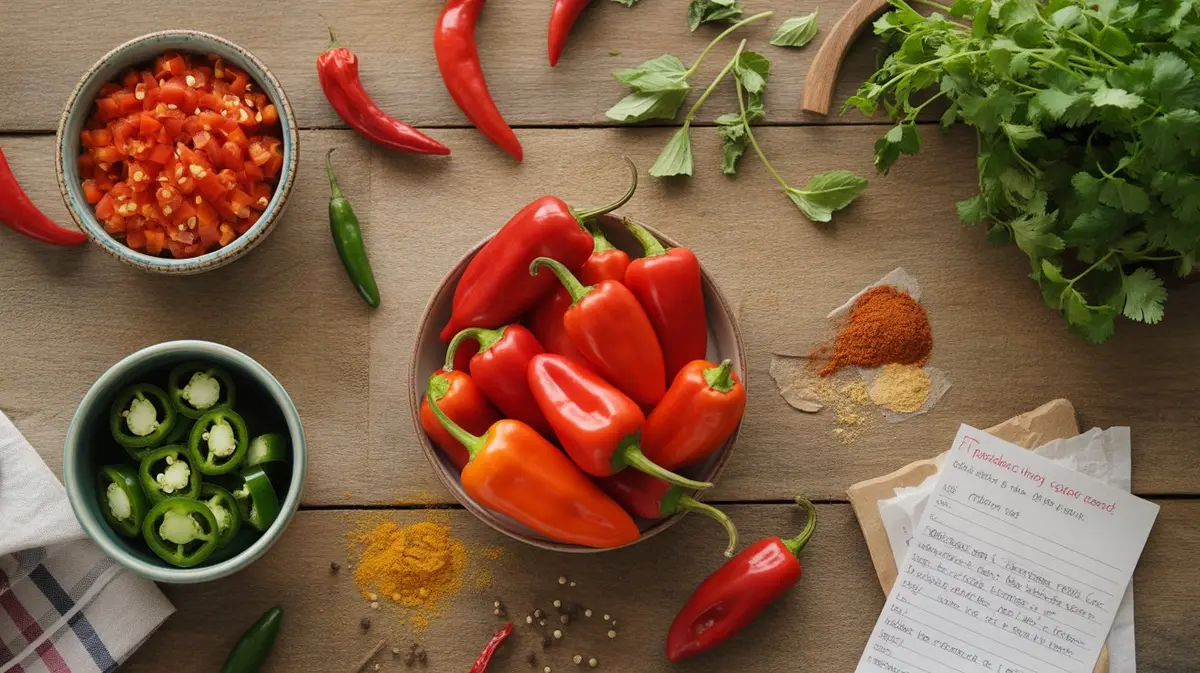 Comparison of Rocoto Pepper with similar peppers for substitution