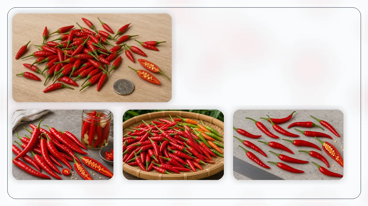 Thai Chili in-post substitute comparison with similar pepper options